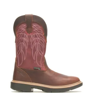 Wolverine Rancher Durashocks WP CarbonMax 10" Mens Brown Wide Work Boots