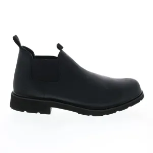 Wolverine Rancher Romeo Waterproof Mens Gray Wide Leather Chelsea Boots
