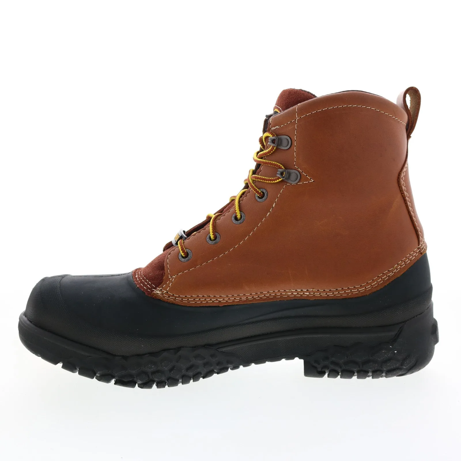 Wolverine Swampmonster WP Rival 6" Steel Duck Toe Mens Brown Wide Boots