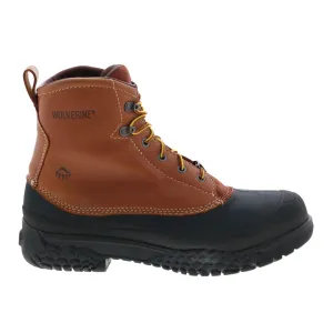 Wolverine Swampmonster WP Rival 6" Steel Duck Toe Mens Brown Wide Boots