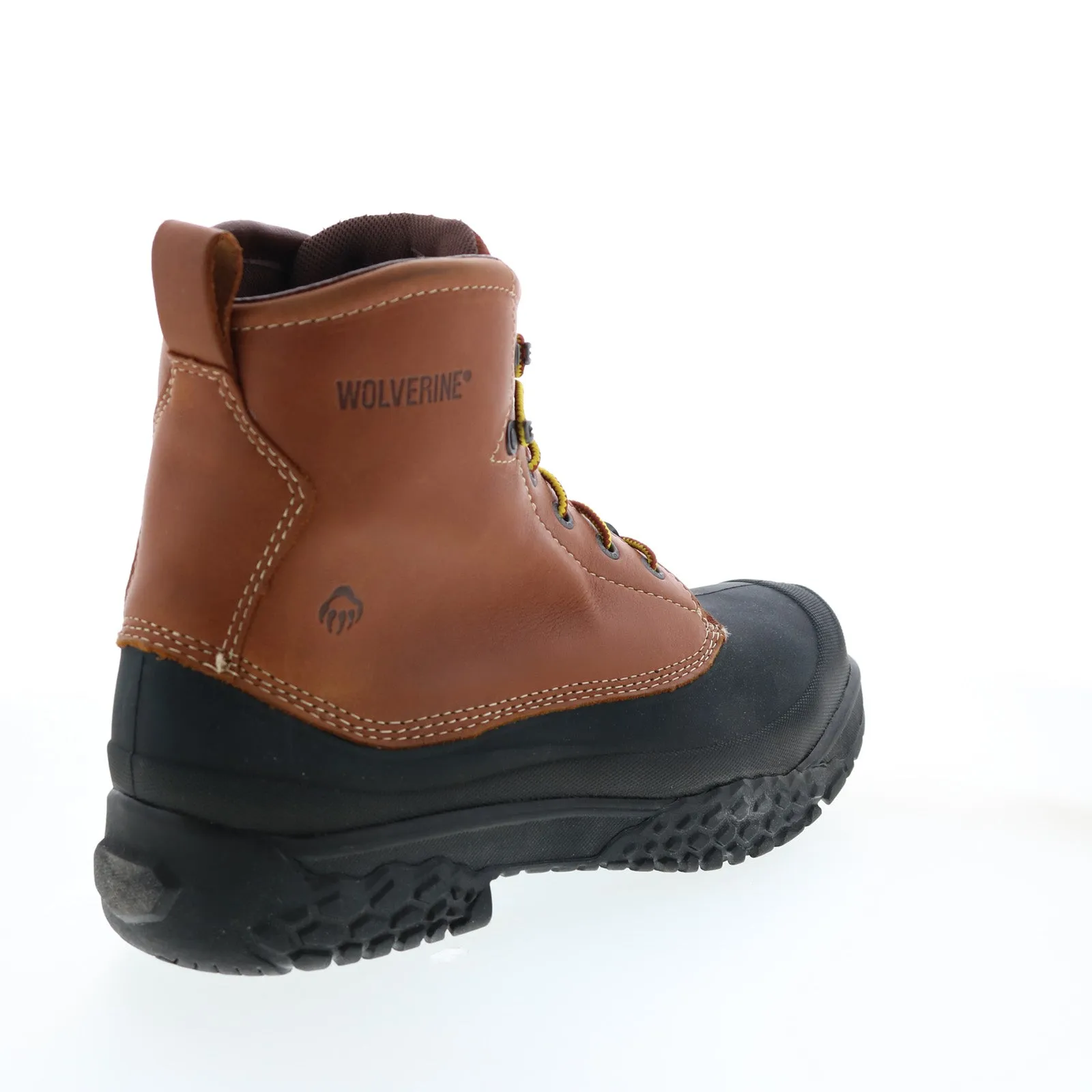Wolverine Swampmonster WP Rival 6" Steel Duck Toe Mens Brown Wide Boots