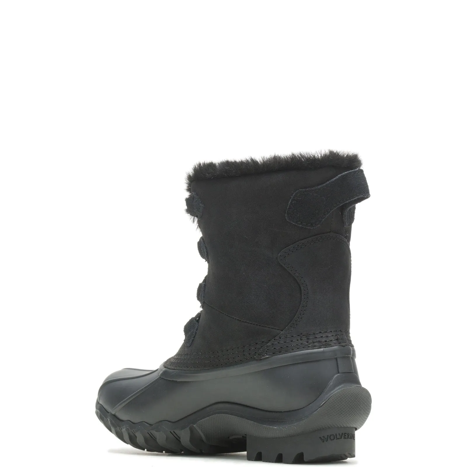 Wolverine Torrent Waterproof Duck W880347 Womens Black Casual Dress Boots