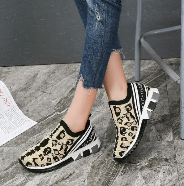 Women Round Toe Mesh Running Shoes