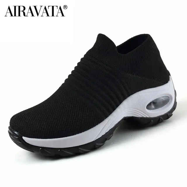 Women's Casual Shoes Chunky Sneakers Platform Walking Shoes