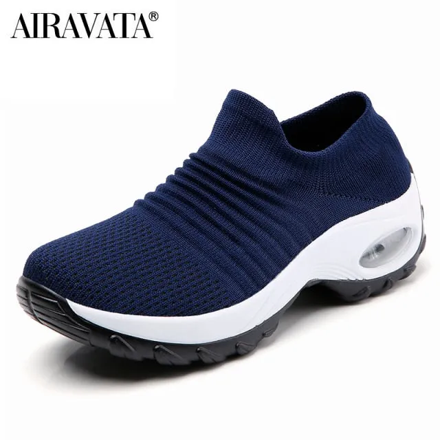 Women's Casual Shoes Chunky Sneakers Platform Walking Shoes