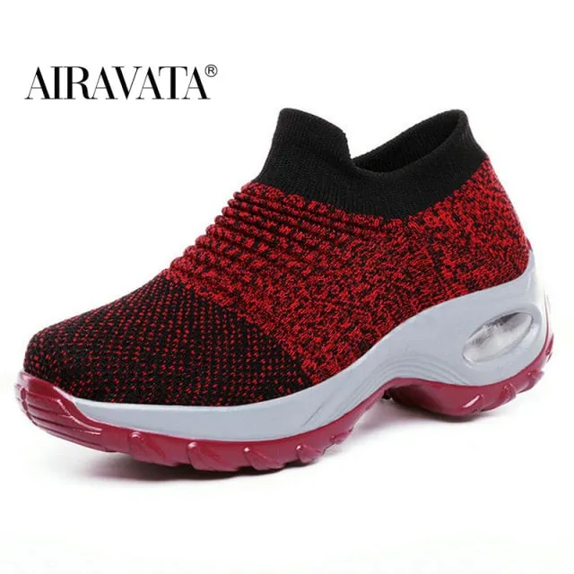 Women's Casual Shoes Chunky Sneakers Platform Walking Shoes