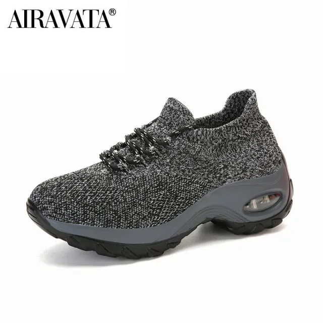 Women's Casual Shoes Chunky Sneakers Platform Walking Shoes
