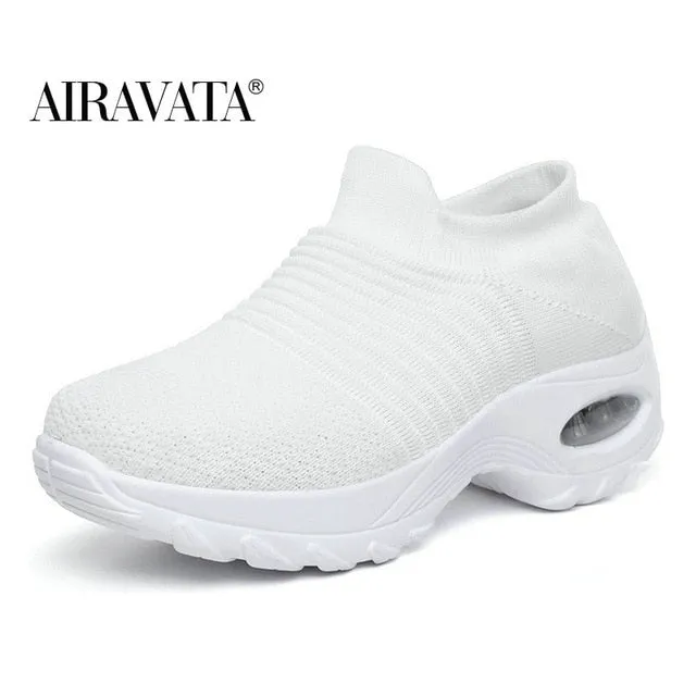 Women's Casual Shoes Chunky Sneakers Platform Walking Shoes
