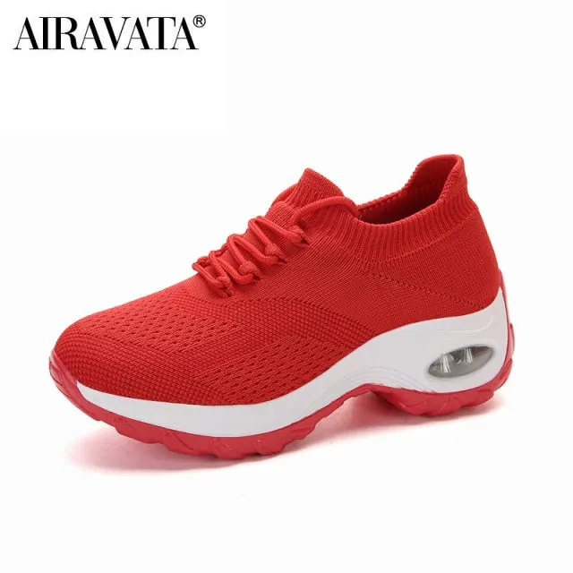 Women's Casual Shoes Chunky Sneakers Platform Walking Shoes