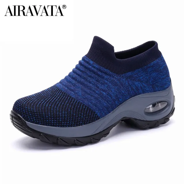 Women's Casual Shoes Chunky Sneakers Platform Walking Shoes