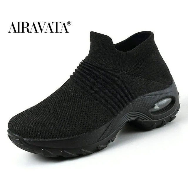 Women's Casual Shoes Chunky Sneakers Platform Walking Shoes