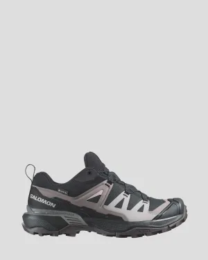 Women's Salomon X Ultra 360 GTX Hiking Shoes - Black/Plum Kitten/Shale