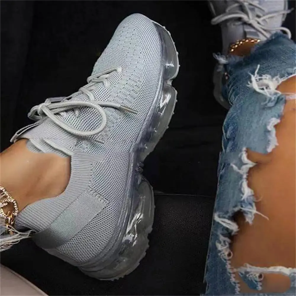 Women's Sneakers Trends Spring New Stretch Fabric Shoes
