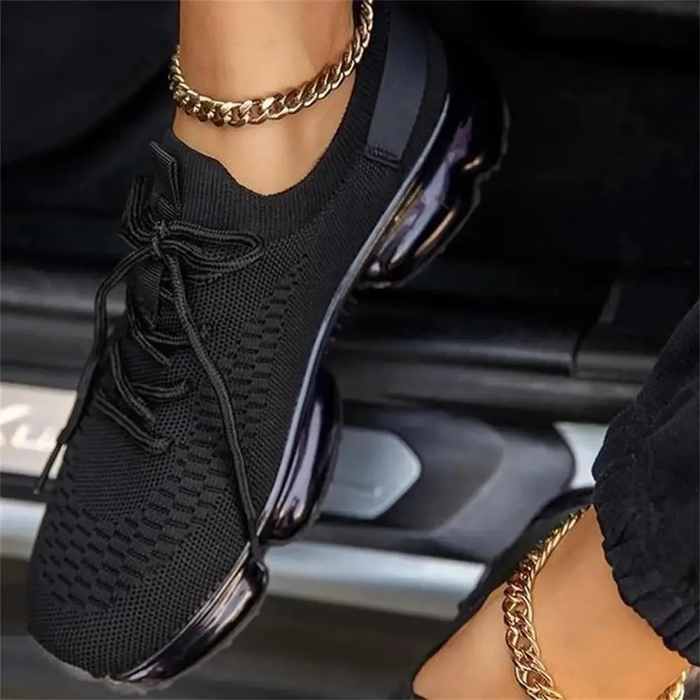 Women's Sneakers Trends Spring New Stretch Fabric Shoes