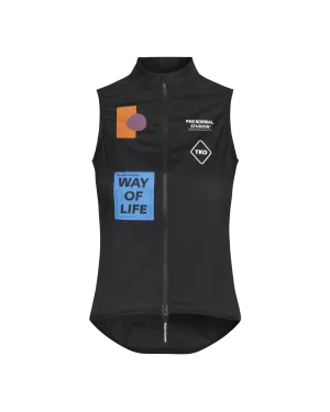 Women's T.K.O. Mechanism Stow Away Gilet - Black