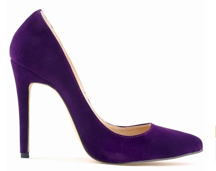 Women's Vintage Flock Pointed Toe Design Platform Shoes In 10 Designs!