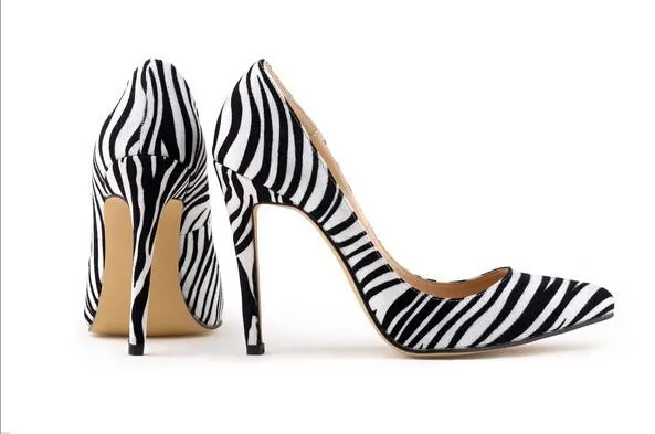 Women's Vintage Flock Pointed Toe Design Platform Shoes In 10 Designs!
