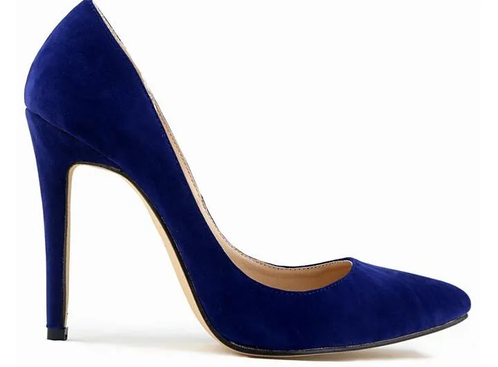 Women's Vintage Flock Pointed Toe Design Platform Shoes In 10 Designs!
