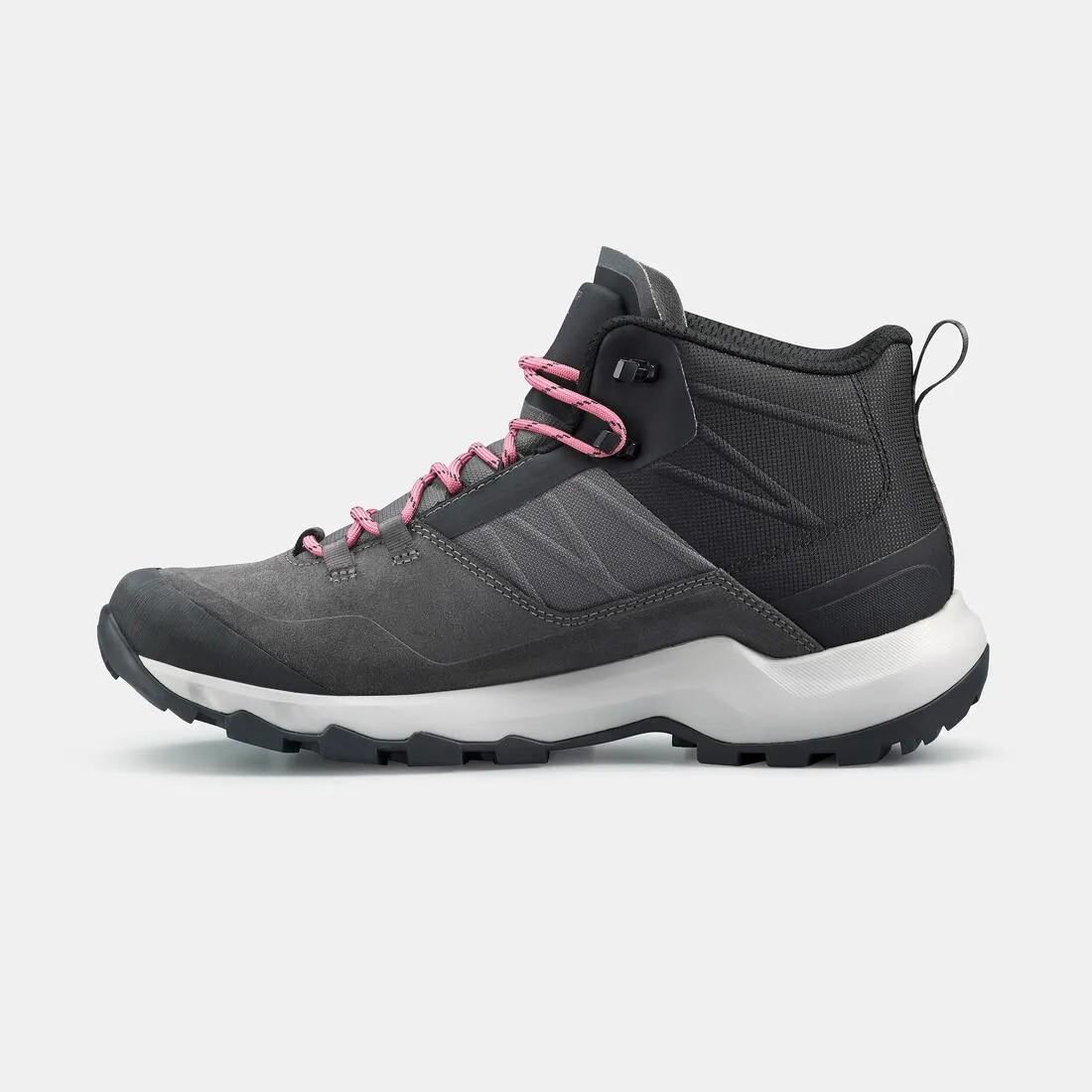 Women's Waterproof Mountain Walking Shoes - MH500 MID Sepia