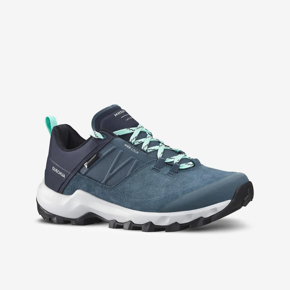 Women’s Waterproof Mountain Walking Shoes - MH500