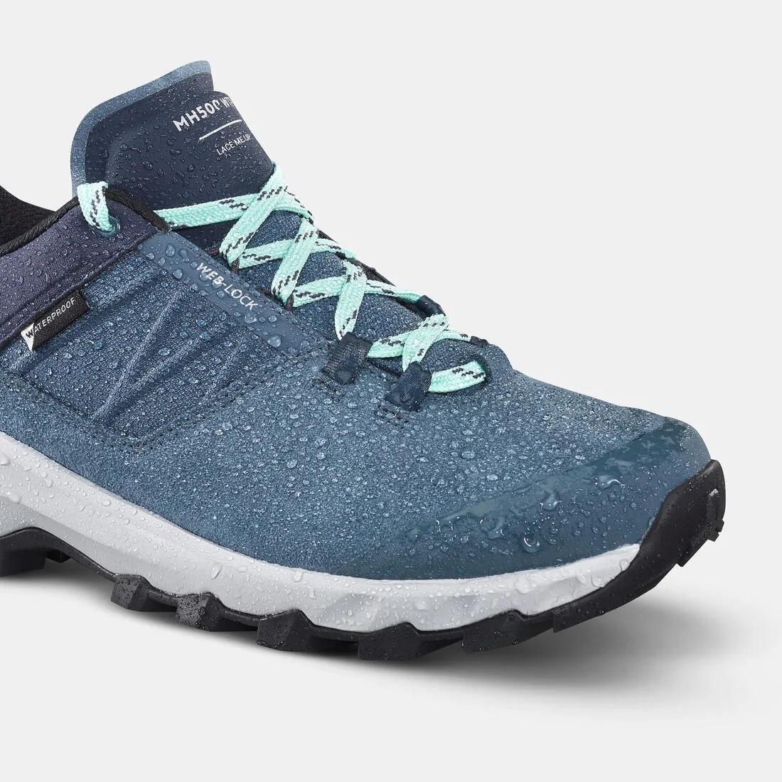 Women’s Waterproof Mountain Walking Shoes - MH500