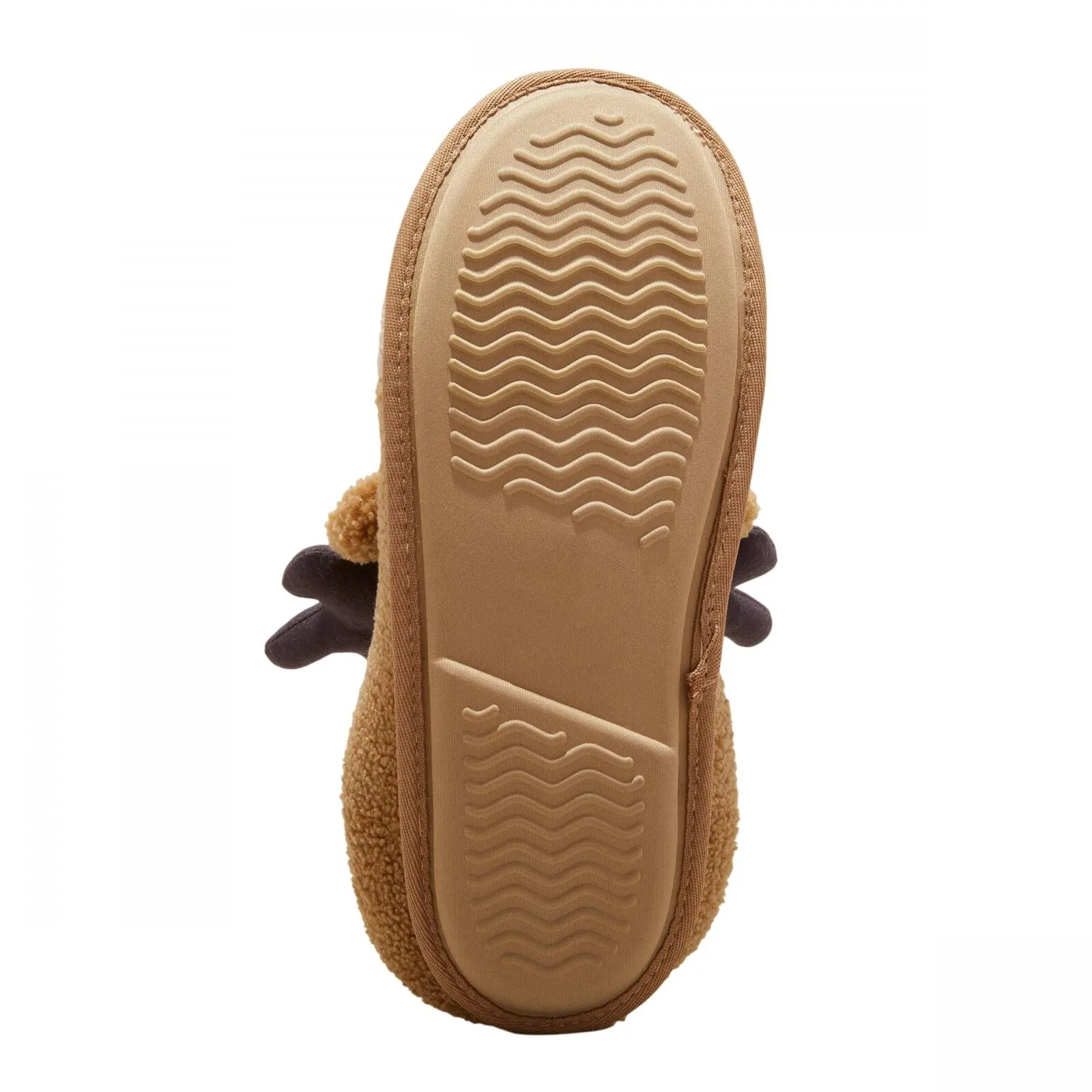 Wondershop Holiday Light up Reindeer Slippers Brown S (Womens 8/9 Mens 7/8)