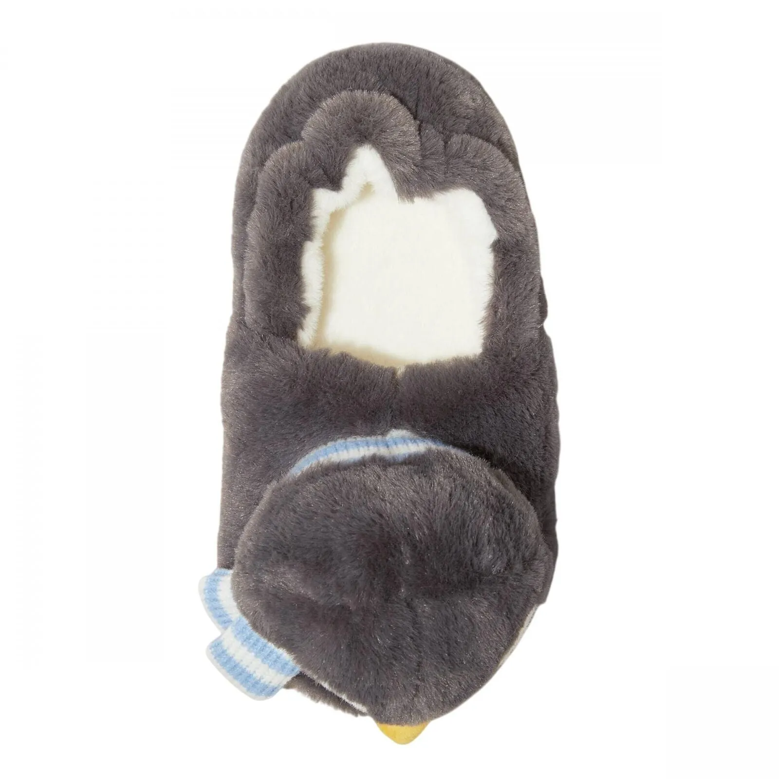 Wondershop Toddler Girls Boys Holiday Penguin Character Slippers Gray L (9T-10T)