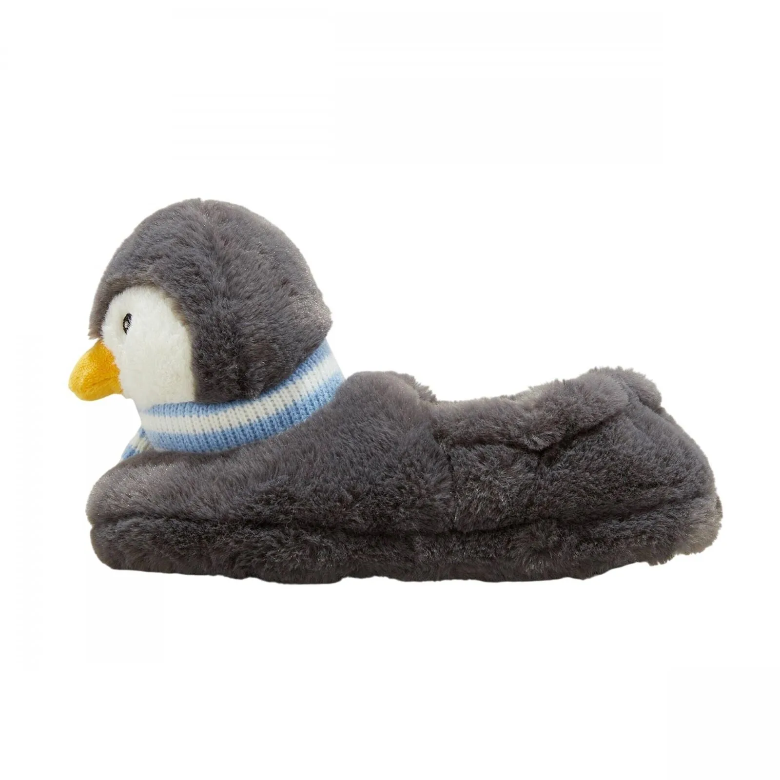 Wondershop Toddler Girls Boys Holiday Penguin Character Slippers Gray L (9T-10T)