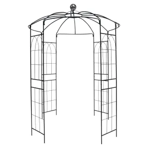 Woodside Santon Metal Garden Birdcage Pergola