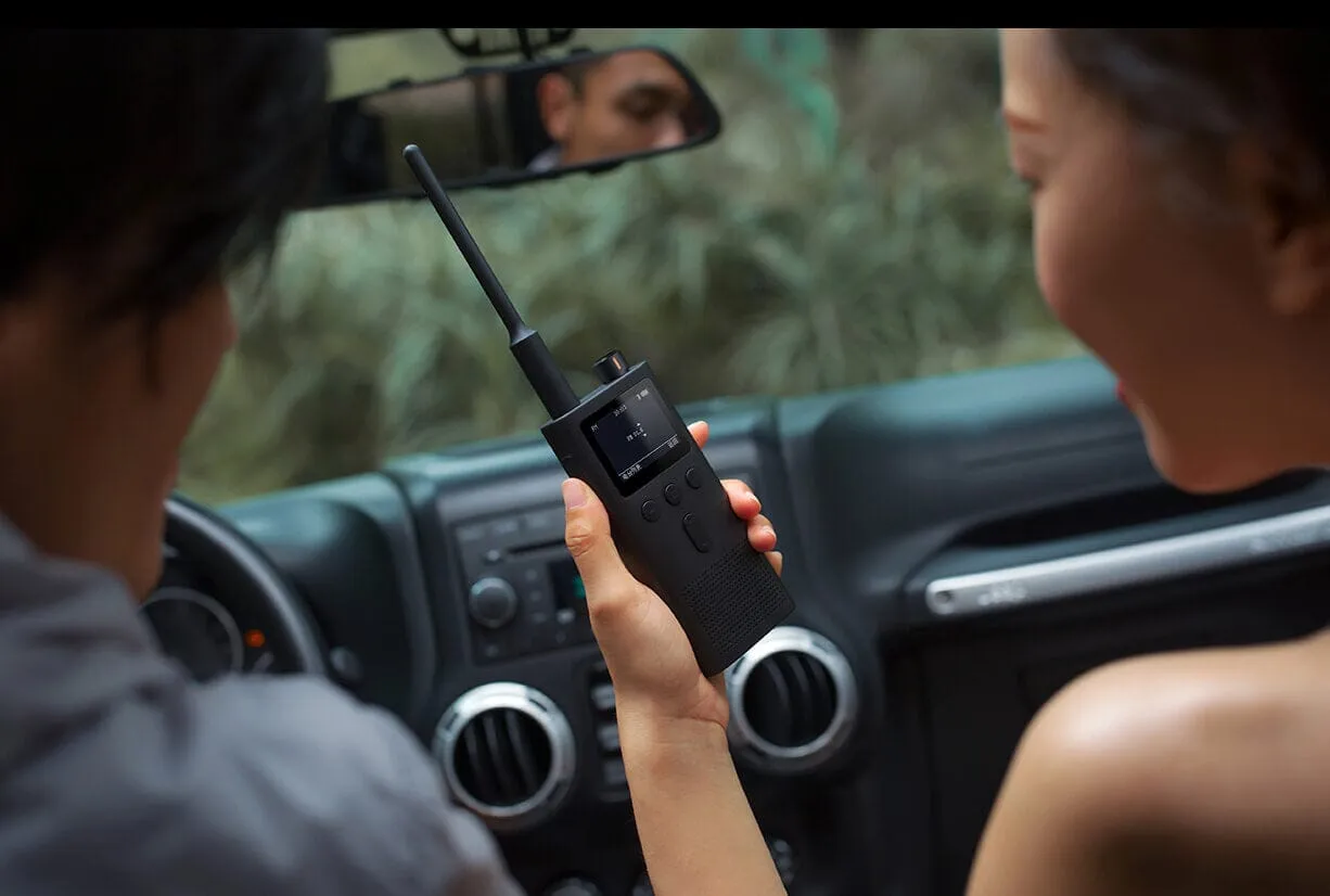 Xiaomi Walkie Talkie 2 | 5W transmit power / UV dual-stage / IP65 / ultra-long standby / location sharing