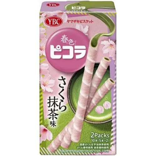 YBC Picola Sakura Matcha (Seasonal)