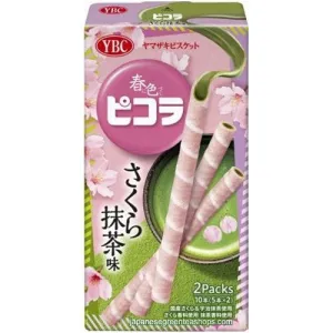 YBC Picola Sakura Matcha (Seasonal)