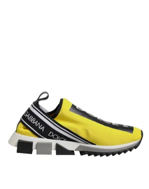 Yellow Black Sorrento Sneakers Shoes
