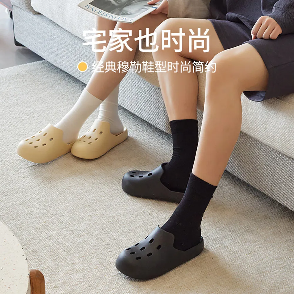 YouDiao Classic Mule Shoes - Mysterious Black, Size 40-41